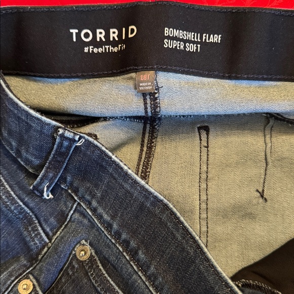 Torrid Bombshell Flare Super Soft Women’s Jeans (18T) - Picture 7 of 8